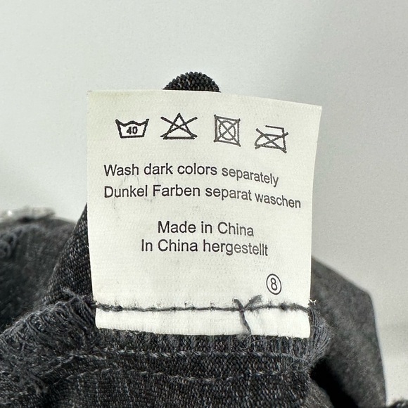 Maacie Maternity Shorts Leggings Size Small Athleisure Workout Gray Stretch - Picture 7 of 11